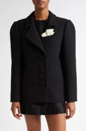 Oversize Gabardine Blazer at Nordstrom