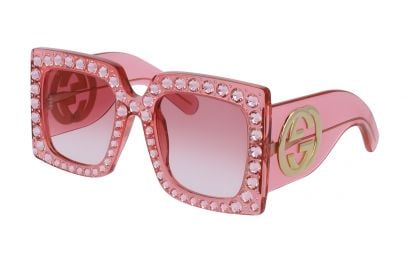 Oversize square-Frame Acetate Sunglasses  Gucci at Gucci