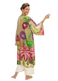 Oversized Botanicals Kimono Gown Powder Design Inc at Powder