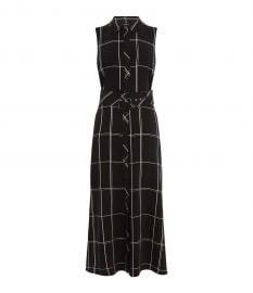 Oversized Check Maxi Dress at Karen Millen