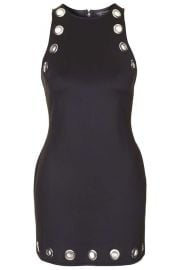 Oversized Eyelet Bodycon Dress at Topshop