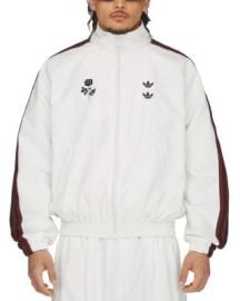 Oversized Fit Woven Track Jacket at Bloomingdales