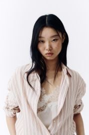 Oversized Lyocell-blend Shirt at Nordstrom