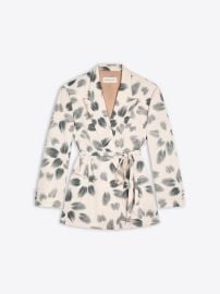Oversized printed blazer - High Summer Women Dries Van Noten at Dries Van Noten