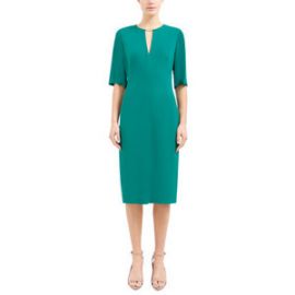 WornOnTV: Gorgi’s green keyhole dress on The Project | Gorgi Coghlan ...