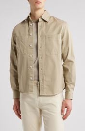 Owen Cotton Twill Button-Up Shirt Jacket at Nordstrom Rack