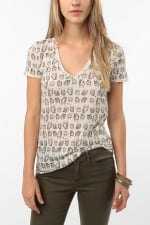 Owl print shirt at Urban Outfitters at Urban Outfitters