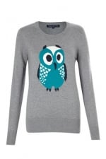 Owl sweater from French Connection at Frenchconnection