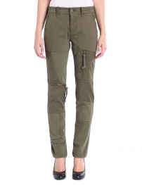 P Back Pants in Olive Green at Diesel