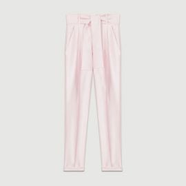 PACK Pleated pants with belt at Maje