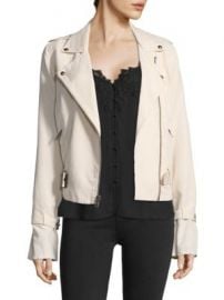 PAIGE - Rhoda Twill Moto Jacket at Saks Fifth Avenue