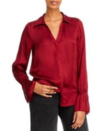 PAIGE Abriana Flare Cuff Shirt     Bloomingdales at Bloomingdales