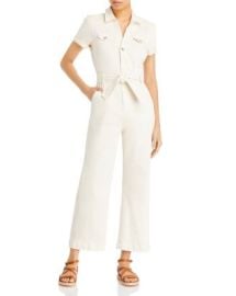 PAIGE Anessa Belted Cuffed Jumpsuit Bloomingdales at Bloomingdales