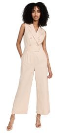 PAIGE Arcana Jumpsuit Ecru 0 at Shopbop