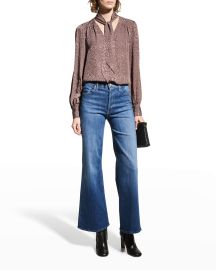 PAIGE Cleobelle Silk Blouse at Neiman Marcus