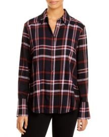 PAIGE Davlyn Plaid Shirt Women - Bloomingdale s at Bloomingdales