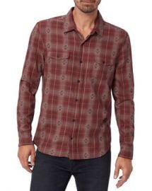 PAIGE Embellished Plaid Shirt Men - Bloomingdale s at Bloomingdales