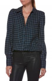 PAIGE Enid Check Shirt at Nordstrom