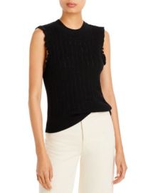 PAIGE Gardenia Sleeveless Knit Top Bloomingdales at Bloomingdales