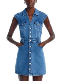 PAIGE Jaxsyn Denim Dress Bloomingdales at Bloomingdales