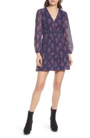 PAIGE Jeanne Smocked Long Sleeve Dress at Nordstrom