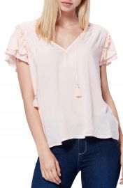 PAIGE Laramie Ruffle Blouse   Nordstrom at Nordstrom