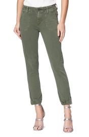 PAIGE Mayslie Jogger Pants in Vintage Ivy Green at Nordstrom