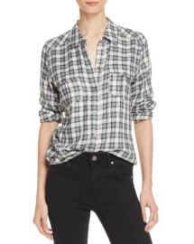 PAIGE Mya Plaid Shirt at Bloomingdales