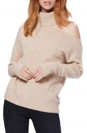 WornOnTV: Carrie’s beige turtleneck cutout sweater on The Talk | Carrie ...