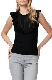 PAIGE Rosina Ruffle Sleeveless Sweater at Nordstrom