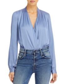 PAIGE Sevilla Draped Bodysuit   Bloomingdales at Bloomingdales