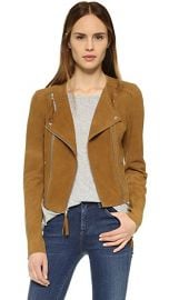 PAIGE Tiana Suede Jacket at Shopbop