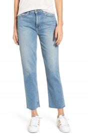 PAIGE Vintage - Sarah High Waist Crop Straight Leg Jeans  Jona at Nordstrom