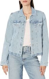 PAIGE Women's Rowan Jacket Half Let Down Hem in Leela Distressed at Amazon