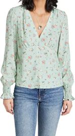 PAIGE Women39s Pepper Blouse at  Womens Clothing store at Amazon