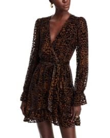 PAIGE Ysabel Faux Wrap Mini Dress Bloomingdales at Bloomingdales