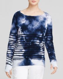 PAM andamp GELA Sweatshirt - Annie Stripe Tie Dye at Bloomingdales