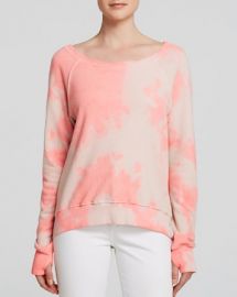 PAM andamp GELA Sweatshirt - Annie Tie-Dye HighLow at Bloomingdales