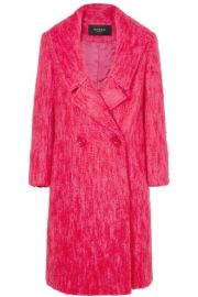 PAPER London - Rainbow mohair-blend coat at Net A Porter