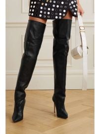 PARIS TEXAS Leather over-the-knee boots NET-A-PORTER at Net a Porter