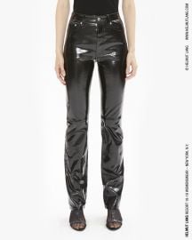 PATENT LEATHER FIVE POCKET PANT at Helmut Lang