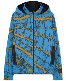 PAUL SMITH Mens Regular-Fit Abstract-Print Hooded Full-Zip Track Jacket  Reviews - Coats  Jackets - Men - Macys at Macys