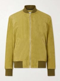 PAUL SMITH Suede Bomber Jacket at Mr Porter