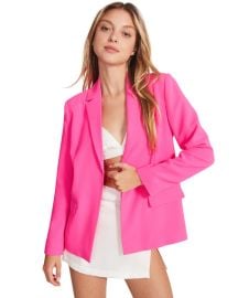 PAYTON Blazer Hot Pink Women39s Blazers Steve Madden at Steve Madden