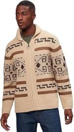 PENDLETON Menx27s The Original Westerley Zip Up Cardigan Sweater at Mens Clothing store at Amazon