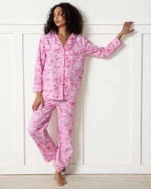 PF x Sean Taylor Girlsx27 Trip Toile - Long PJ Set - Rose curated on LTK at Print Fresh