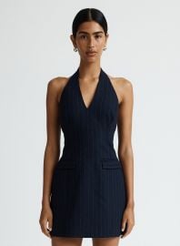PIA DRESS CHALKSTRIPE ANNA QUAN US at Anna Quan