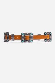 PIAZZA ITALIAN LEATHER CONCH BELT | Johnny Was at Johnny Was