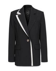 PINKO Contrast Trim Blazer Bloomingdales at Bloomingdales