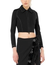 PINKO Edipo Cropped Jacket Bloomingdales at Bloomingdales